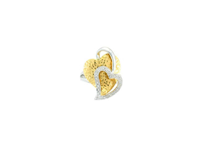 Double Heart Ring